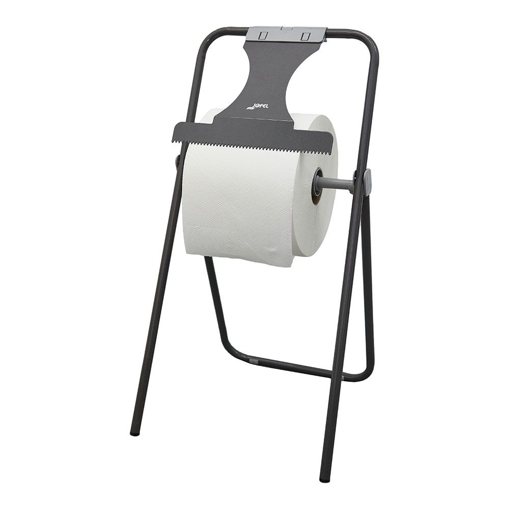 Suporte de bobina para rolo de papel de piso