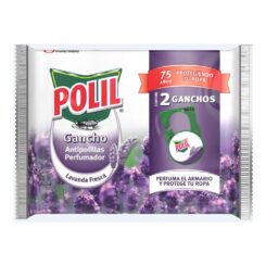 Gancho anti-traça lavanda, 2 peças