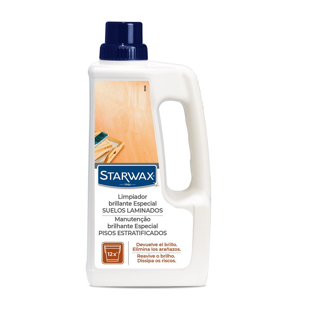 Limpeza abrilhantador especial pisos laminados 1 L.