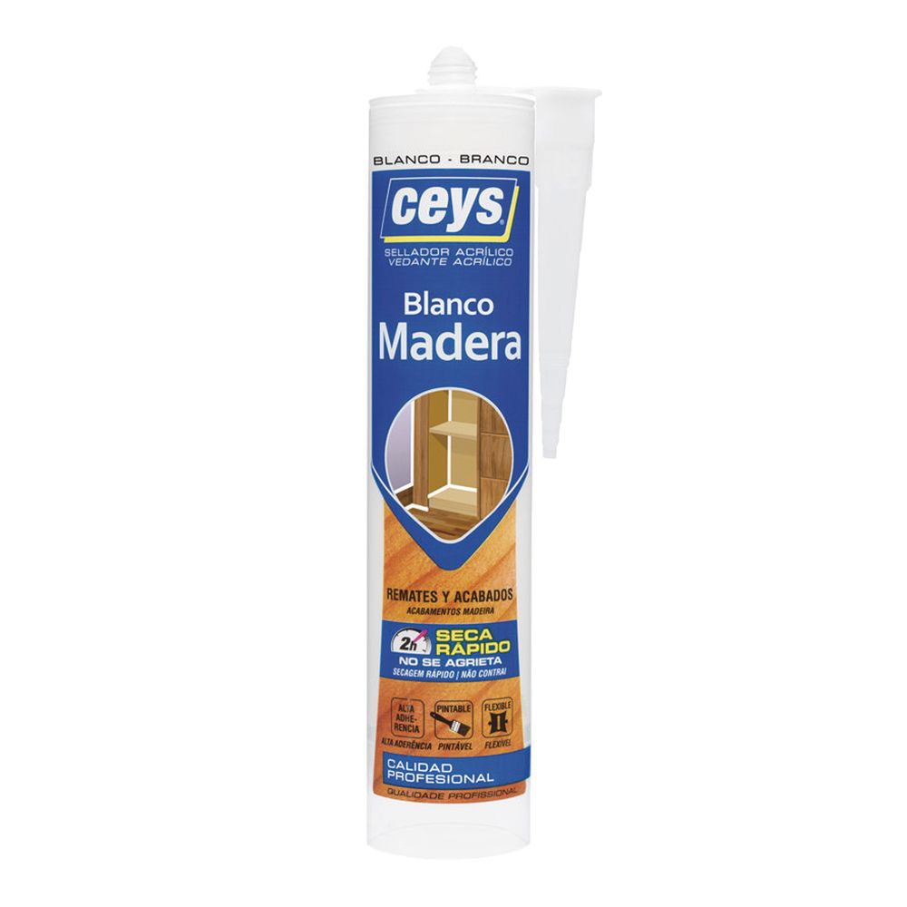 Selador de madeira acrílico branco 300 ml