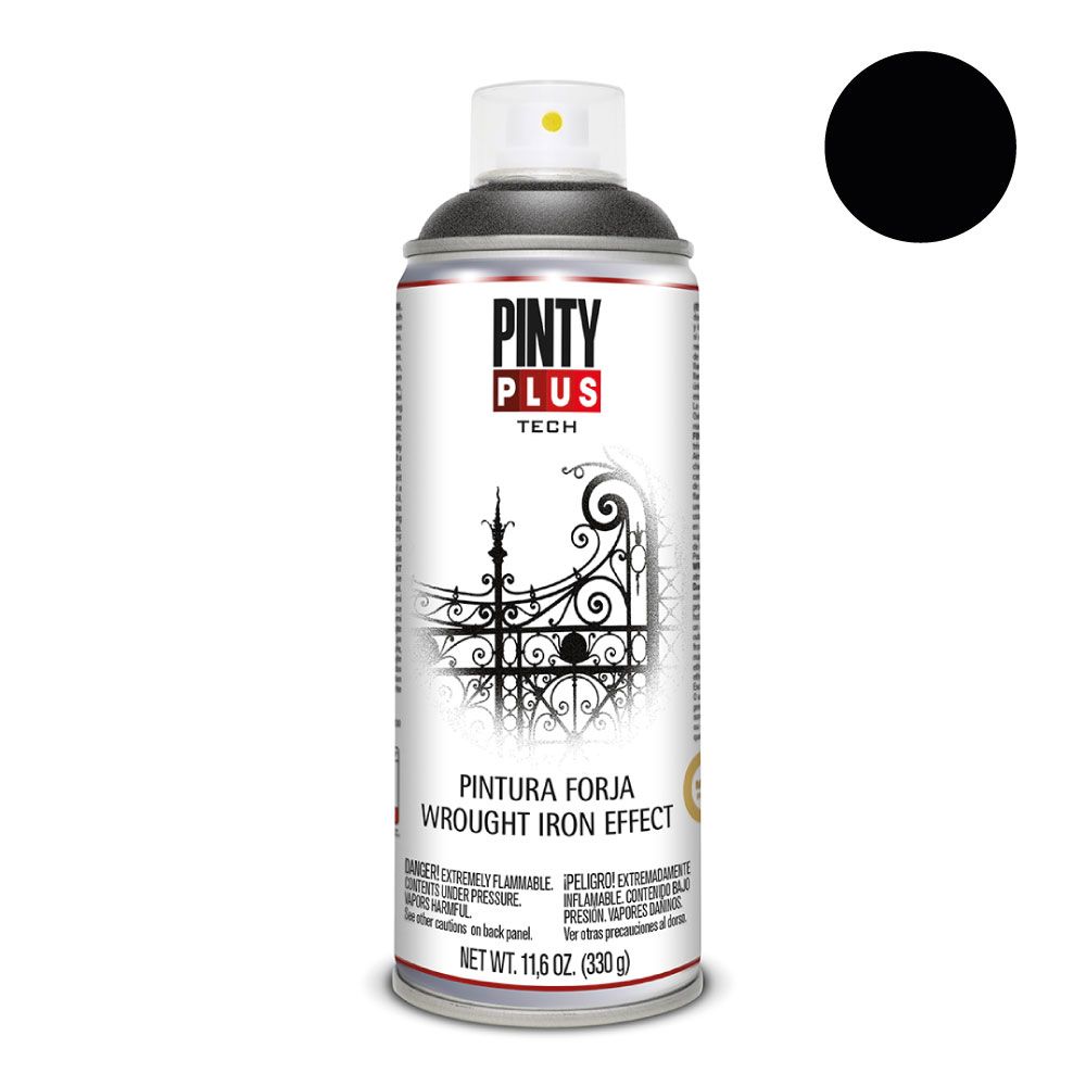 Tinta em spray pintura forja 520cc FJ104 preto