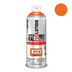 Tinta acrílica spray evolution 520 CC RAL 2004 laranja puro 300 g