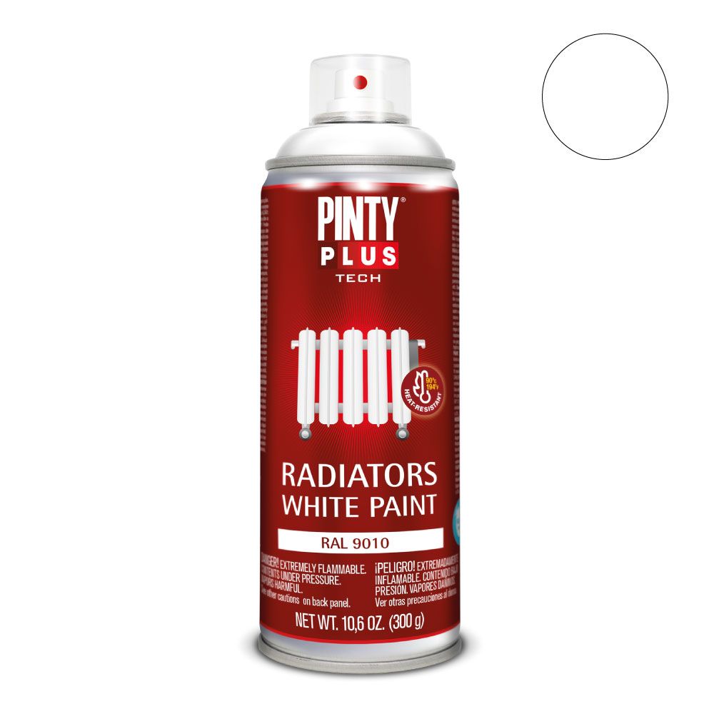 Tech spray esmalte 520 CC radiador RAL 9010 branco