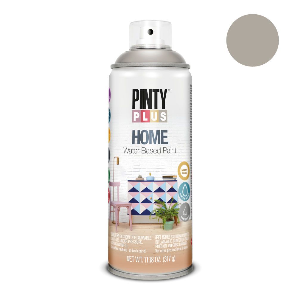 Tinta acrílica spray home water-based 520 cc brown taupe hm115