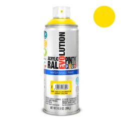 Tinta spray acrílica à base de água evolution 520 CC RAL 1021 amarelo colza