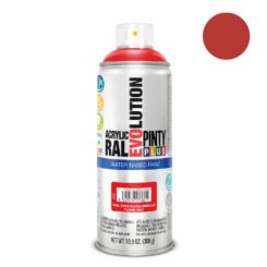 Tinta acrílica à base de água spray evolution 520 CC RAL 3000 vermelho brilhante