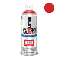 Tinta acrílica à base de água spray evolution 520 CC RAL 3020 vermelho tráfego