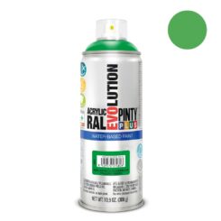 Tinta acrílica spray evolution à base de água 520 CC RAL 6018 amarelo verde