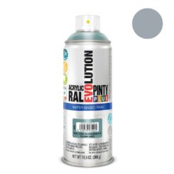Tinta acrílica à base de água spray evolution 520 CC RAL 7001 cinza prateado