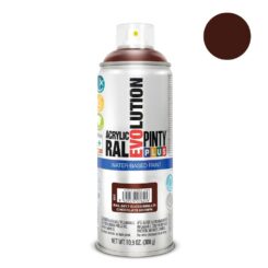 PINTY PLUS Tinta spray acrílica à base de água Evolution 520 cc ral 8017 chocolate