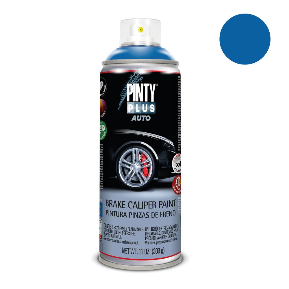 Tinta spray auto 520 CC pinças de freio PF118 azul