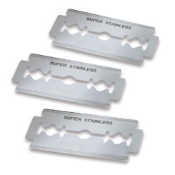 Lâminas INOX para REF. 95947. 200 unidades