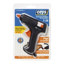 Pistola termofusível mini T-20, para barras de Ø8 mm
