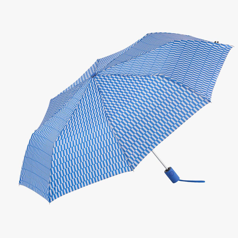 Guarda-chuva automático estampados ovais com UV 50+, cores sortidas - Image 5