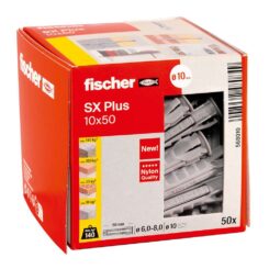 Bucha SX plus 10 x 50 mm, caixa 50 unid