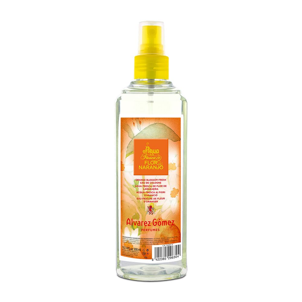 Unissex colónia água fresca com flor de laranjeira, 300 ml