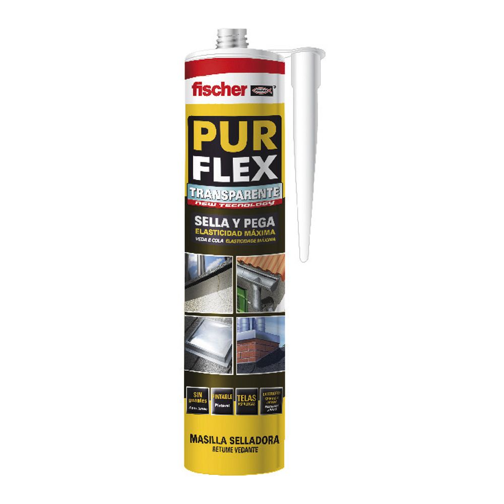 Fishcher purflex cinzento 300ml 511368