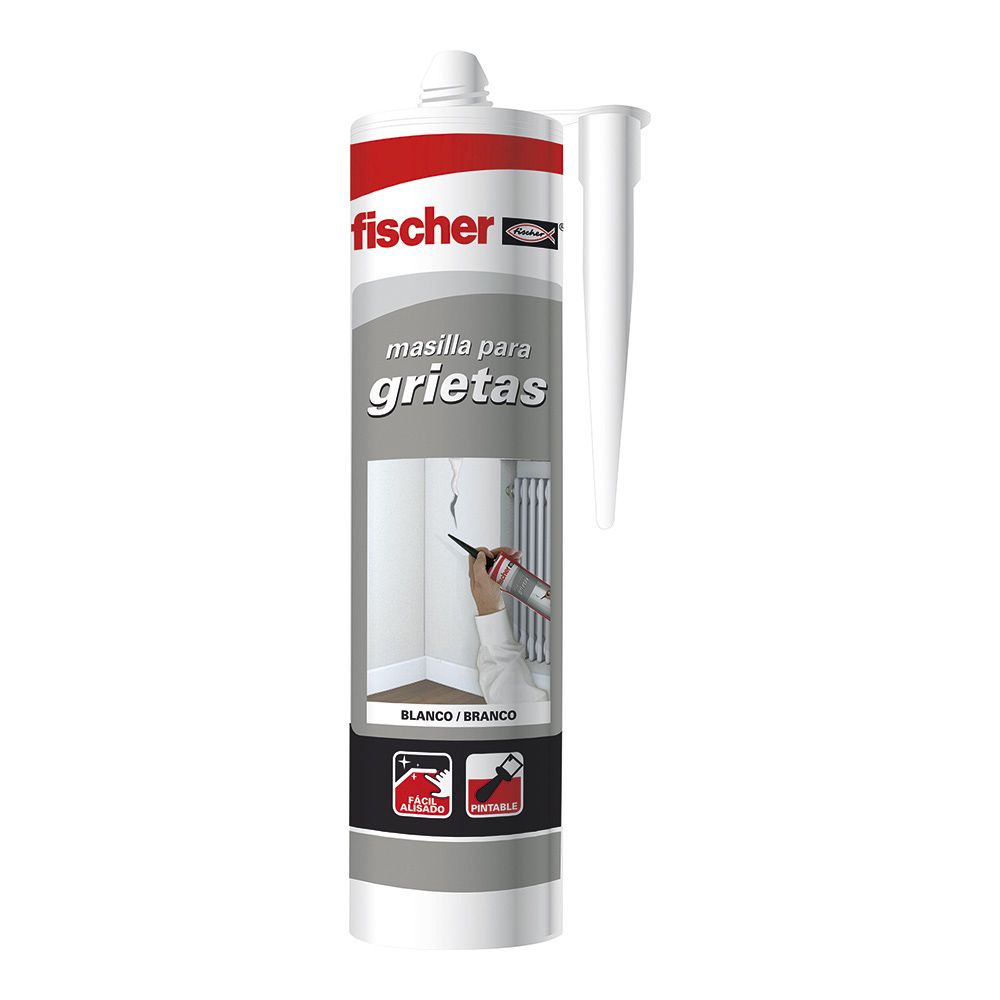 Massa rachadura cinzento 300 ml
