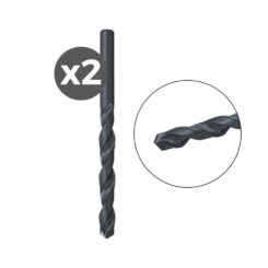 FISCHER Broca metálica HSS-R din 338, ø1,00 insensível a forças laterais, broca robusta com alta resistência à quebra, ótima extração de cavacos graças ao seu canal em forma de n, feito de aço HSS robusto, rolo forjado de acordo com din 338