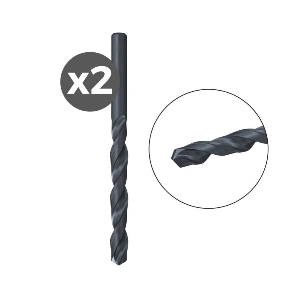FISCHER Broca para metal HSS-R din 338, ø3,50 insensível a forças laterais, broca robusta com alta resistência à quebra, ótima extração de cavacos graças ao seu canal em forma de n, feito de aço HSS robusto, rolo forjado de acordo com din 338