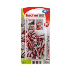 Buchas duopower Ø5 x 25 mm, blister 45 UND