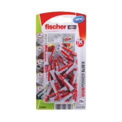 Bucha duopower Ø6 x 30 mm, blister 28 unid