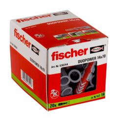 Buchas duopower  Ø14 x 70 mm, pack 20 unid