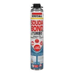 SOUDAL Pistola turbo de espuma adesiva turbo Soudabon 750 ml