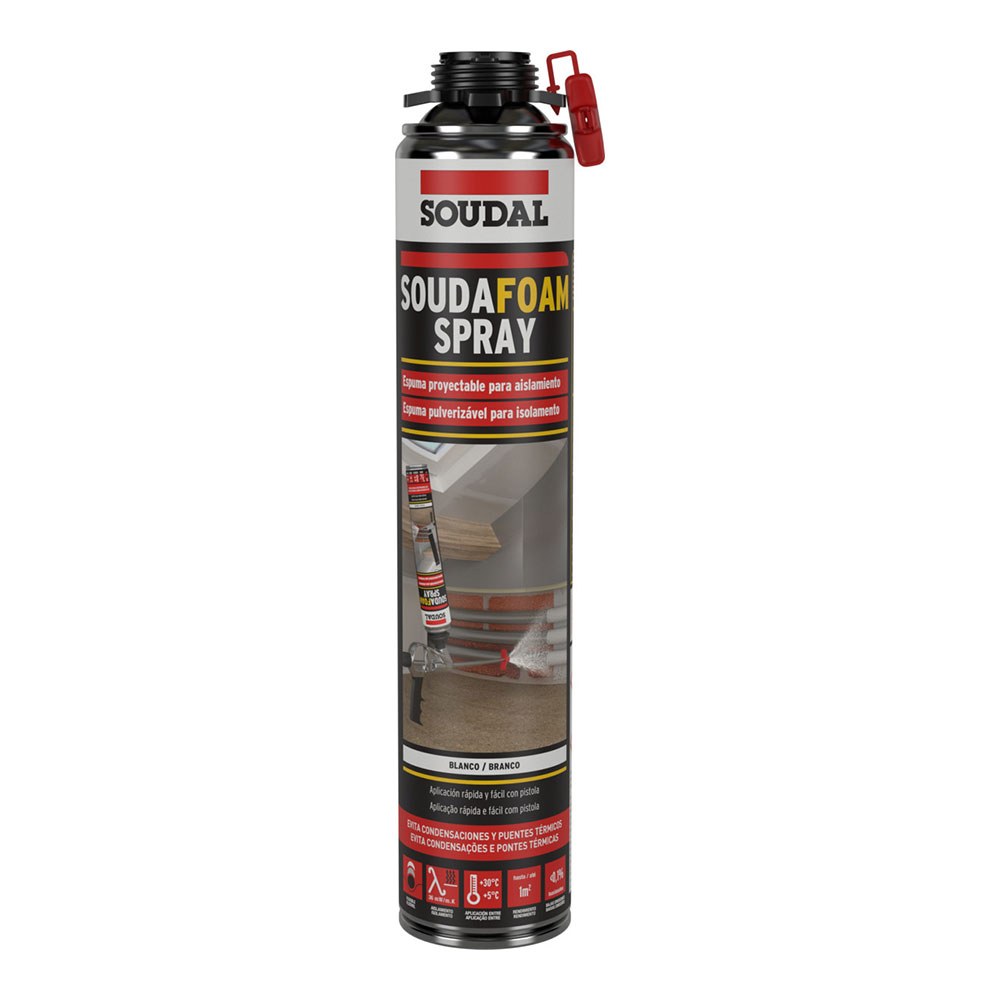 SOUDAL Pistola de espuma pulverizável 700 ml
