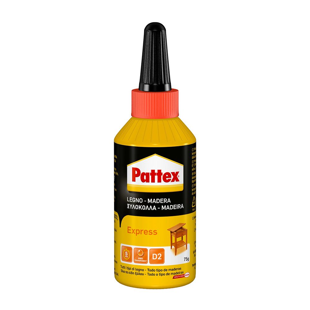 Pattex cola para madeira garrafa 75g 1419309