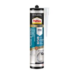 Silicone neutro bases de duche e banheiras branco 280 ml