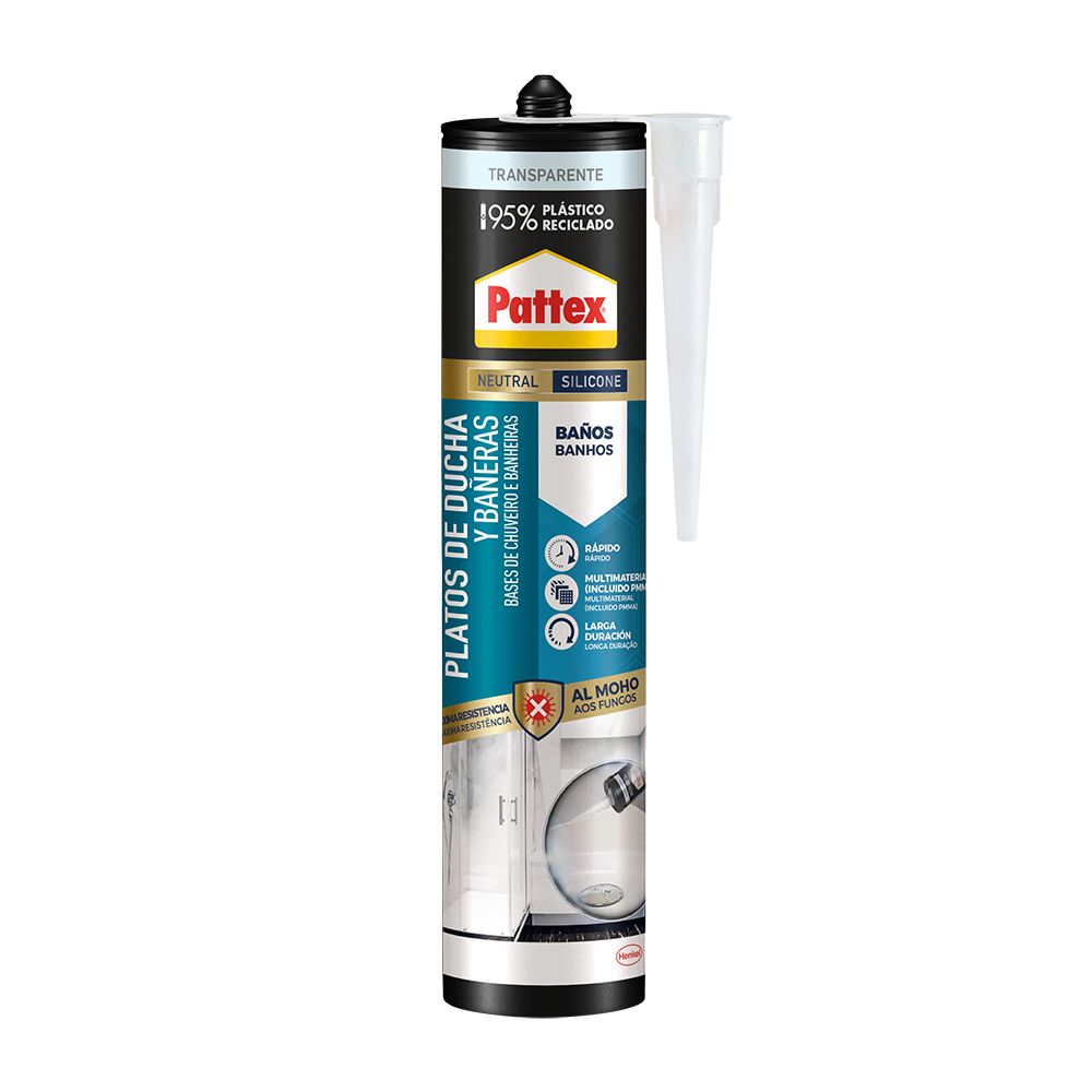 Banheiro transparente antimofo de silicone neutro 280 ml