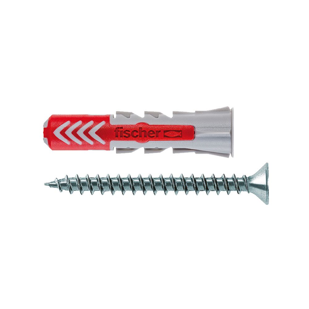 BUCHA DUOPOWER T Ø6 x 30 mm + PARAFUSOS Ø4,5 x 40 mm, POTE 375 unid