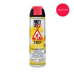 Tinta spray tech 650 CC 360° marcador vermelho T107