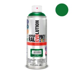 Tinta acrílica spray evolution 520 CC RAL 6001 verde esmeralda 300 g
