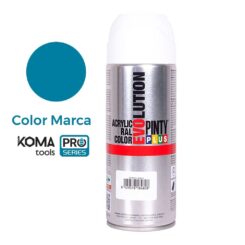 Tinta spray RAL 230 50 40 azul COR corporativa koma tools 400 ml