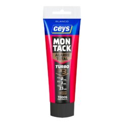 Adesivo PRO de montagem montack turbo branco tubo 125 ml