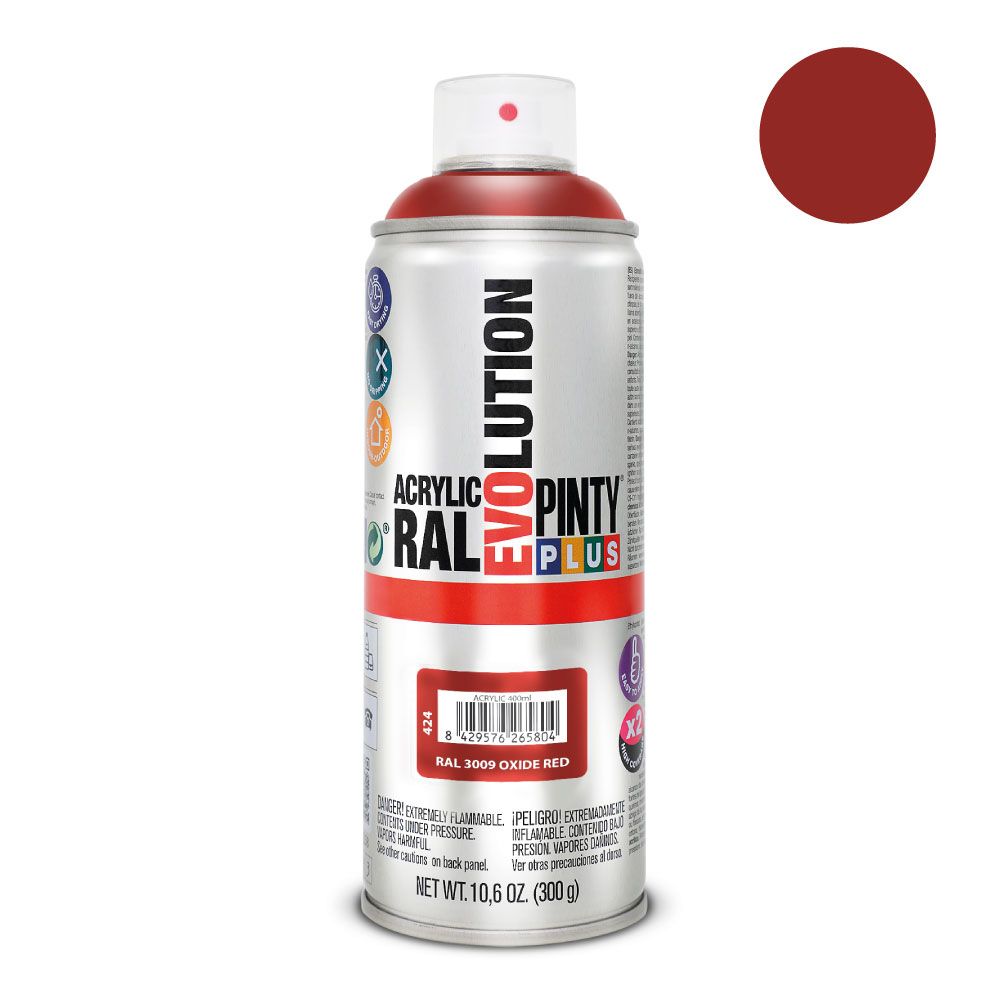 Spray imprimação universal RAL 3009 oxide RED 520cc I112 300 g