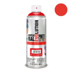 Tinta acrílica spray evolution 520 CC RAL 3002 vermelho carmim 300 g
