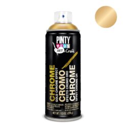 Pintura em spray ART & craft 520cc efeito cromo ouro C151