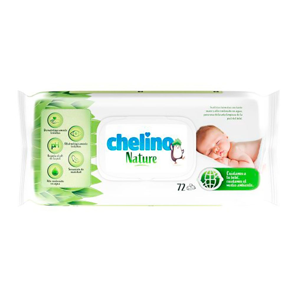 Toalhitas para bebé, 72 unid.