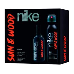 Conjunto de colônia MAN SUN & wood 100 ml + desodorante spray 200 ml