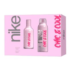Conjunto de colônia woman chic & cool 100 ml + desodorante em spray 200 ml
