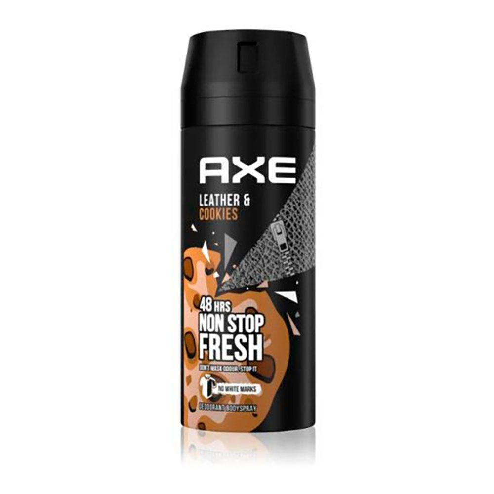 Desodorante Bodyspray couro & cookies, 150 ml