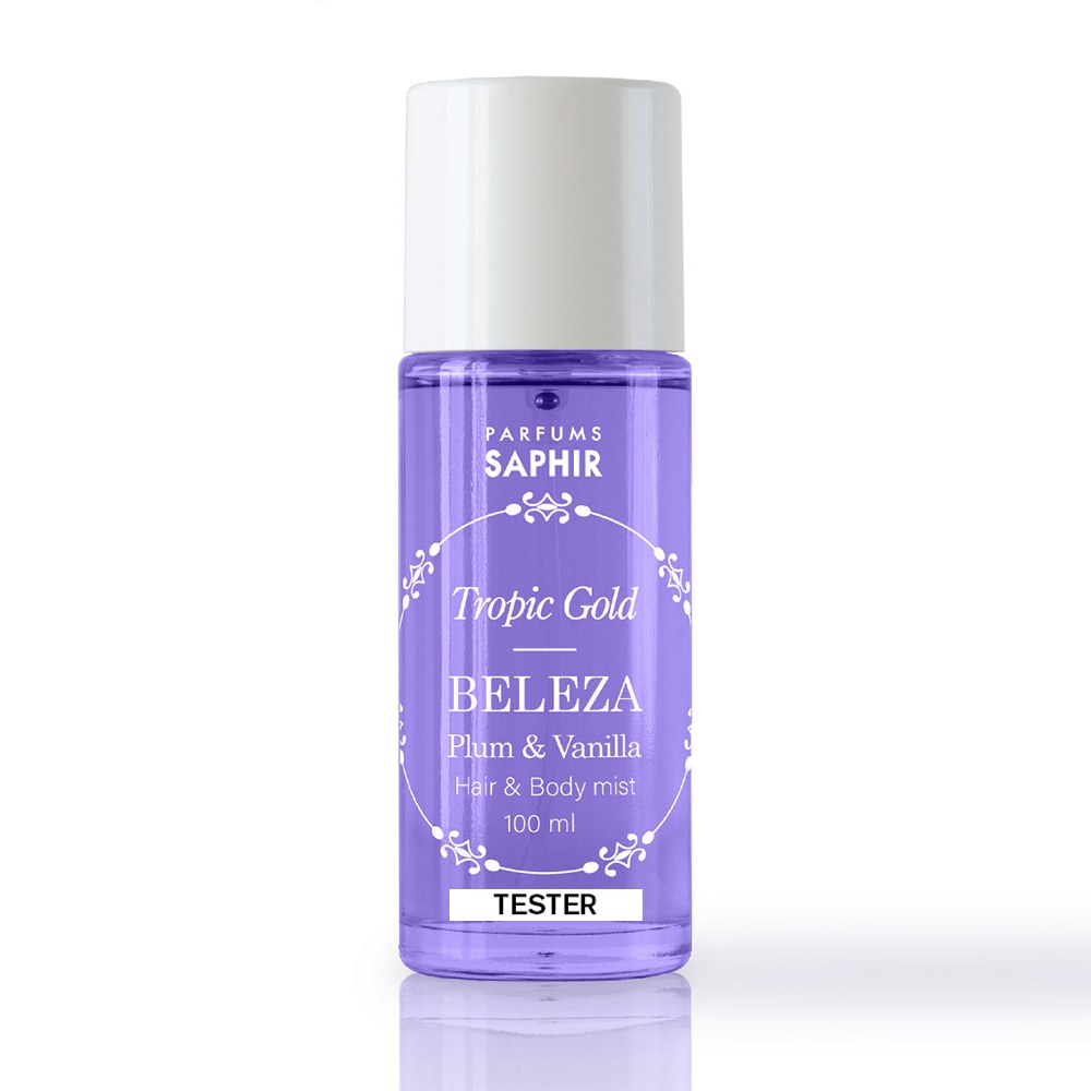 Tester hair&body mist, beleza, plum&vanilla, 100 ml