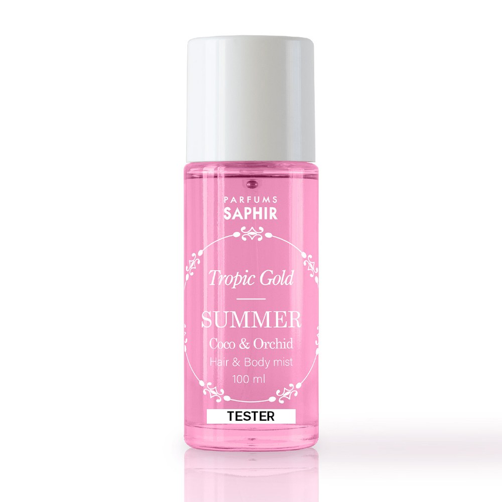 Tester hair&body mist, summer, coco&orchid, 100 ml