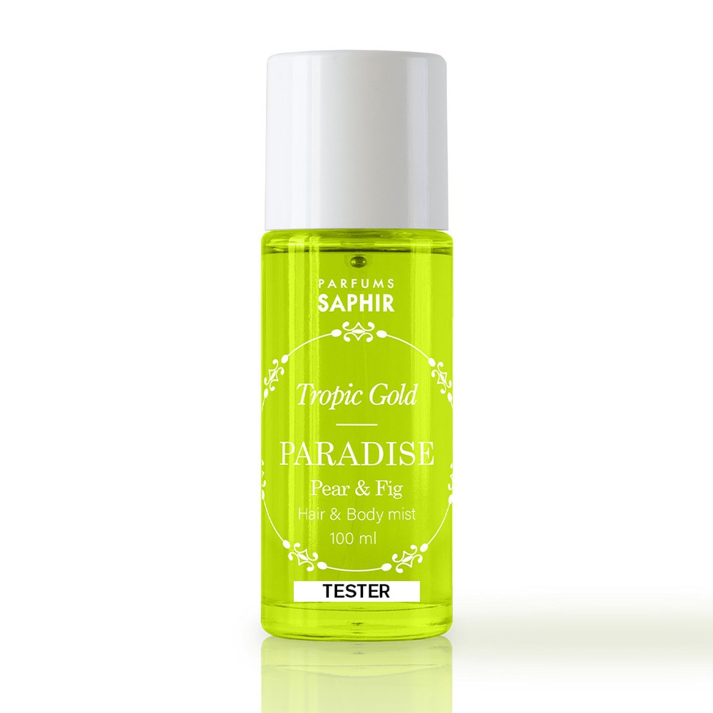 Tester hair&body mist, paradise, pear&fig, 100 ml