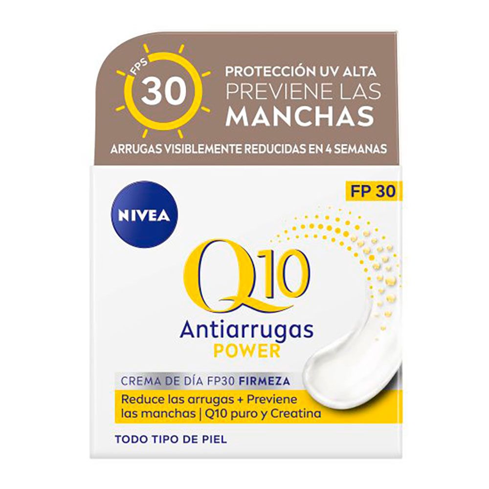 Creme de dia antirrugas q10 fp30 para todos os tipos de pele 50 ml