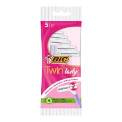 Depilador descartável Twin Lady pacote 5 unidades