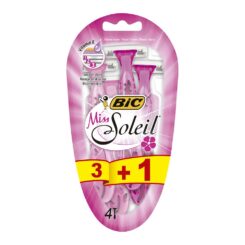 Blister de depilação descartável Miss Soleil 3 + 1 unidades